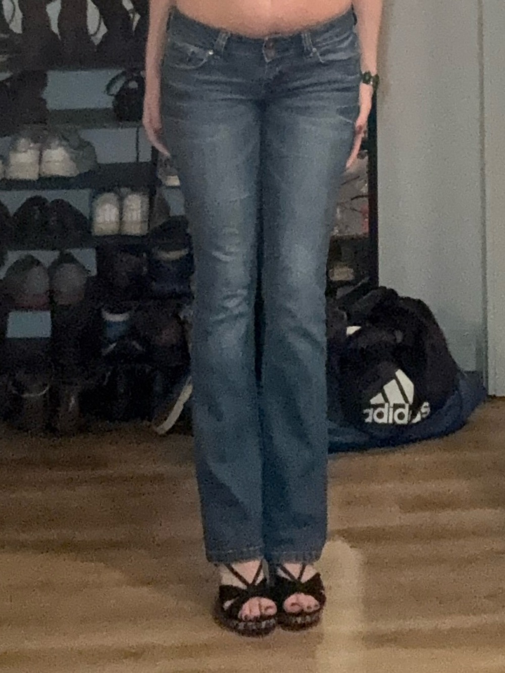 Refuge Bootcut Blue Jeans for Women